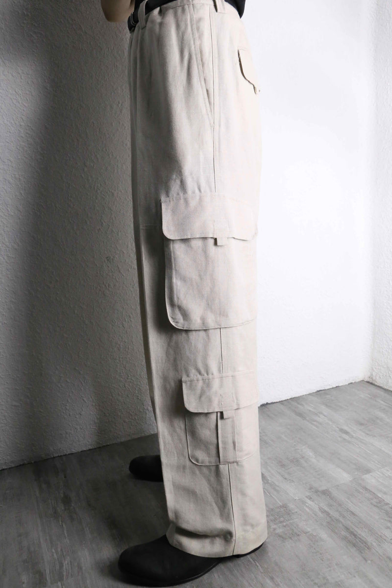 ivory color cargo pants