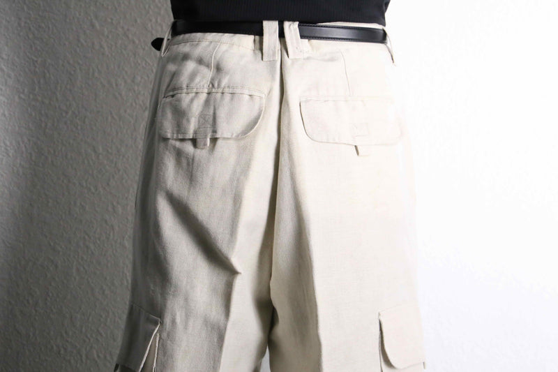 ivory color cargo pants