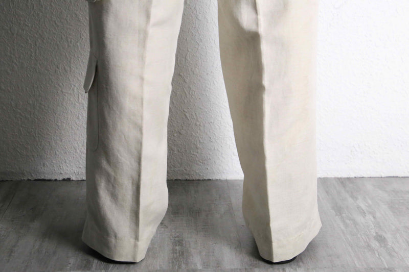 ivory color cargo pants