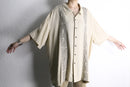linen×rayon relaxed cuba shirt