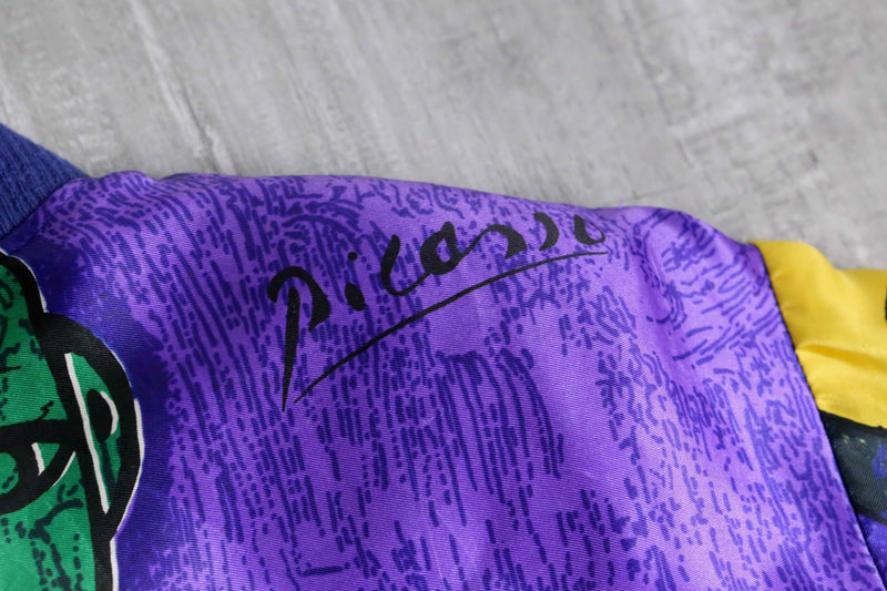 purple picasso bomber jacket