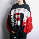 "Re:make" docking loose silhouette sweat