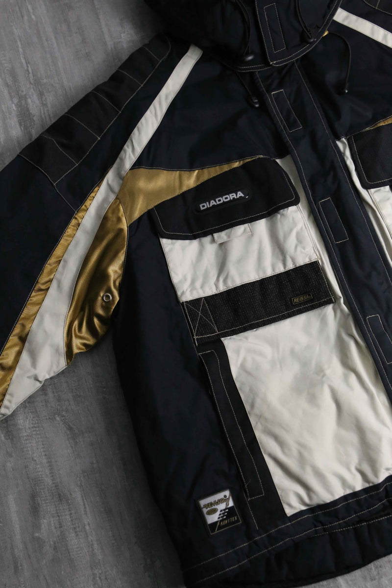 1990s DIADORA technical nylon ski jacket