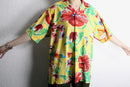 “Polo by Ralph Lauren” CALDWELL H/S open collar aloha shirt