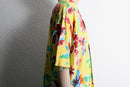 “Polo by Ralph Lauren” CALDWELL H/S open collar aloha shirt