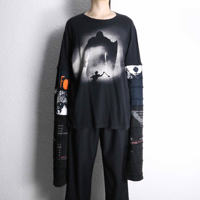 ''Re:make''design long Tee