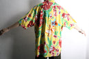 “Polo by Ralph Lauren” CALDWELL H/S open collar aloha shirt
