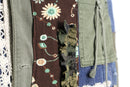 "Re:make" lace up design military coat