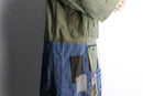 "Re:make" lace up design military coat