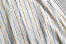 1990s Yves Saint Laurent mulch color stripe dress shirt