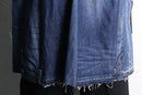 "Re:make" lace up design military coat