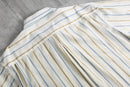 1990s Yves Saint Laurent mulch color stripe dress shirt