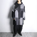 "Re:make" monochrome docking over coat