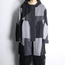 "Re:make" monochrome docking over coat