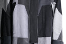 "Re:make" monochrome docking over coat