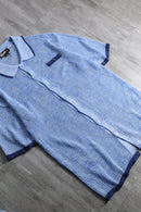 1990s S/S mesh knit shirt setup