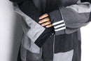 "Re:make" monochrome docking over coat