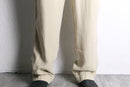 ivory linen wide easy trousers