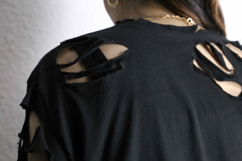 "Re:make" skull damage Tee