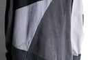 "Re:make" monochrome docking over coat