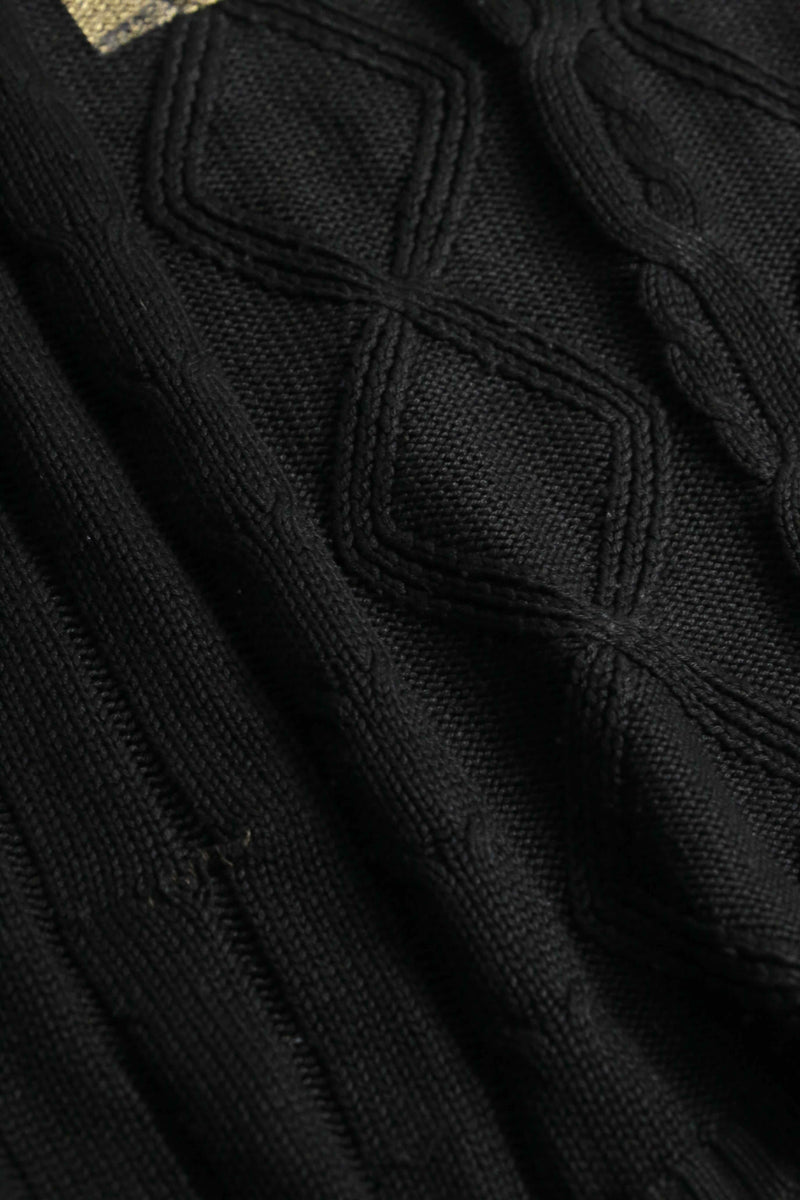 1990s square paint acryl knit
