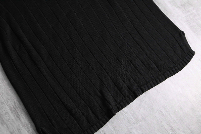 1990s square paint acryl knit