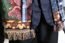 ''Re:make''rug patchwork tailored jacket