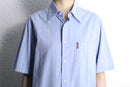 90s “ARMANI JEANS” stripe s/s shirt