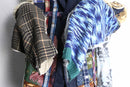 ''Re:make''rug patchwork tailored jacket