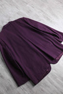 "SAG HARBOR" wool100% purple tailored jacket