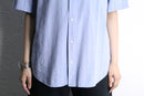 90s “ARMANI JEANS” stripe s/s shirt