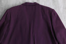 "SAG HARBOR" wool100% purple tailored jacket