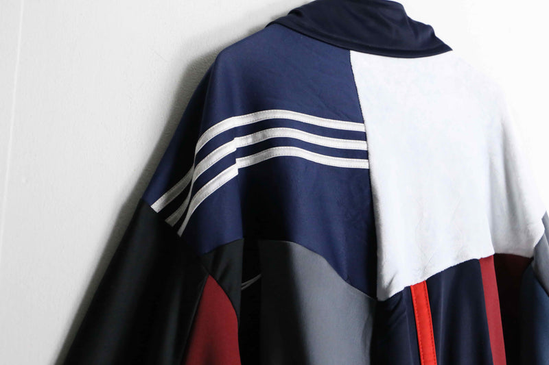 "Re:make" multi color random track jacket