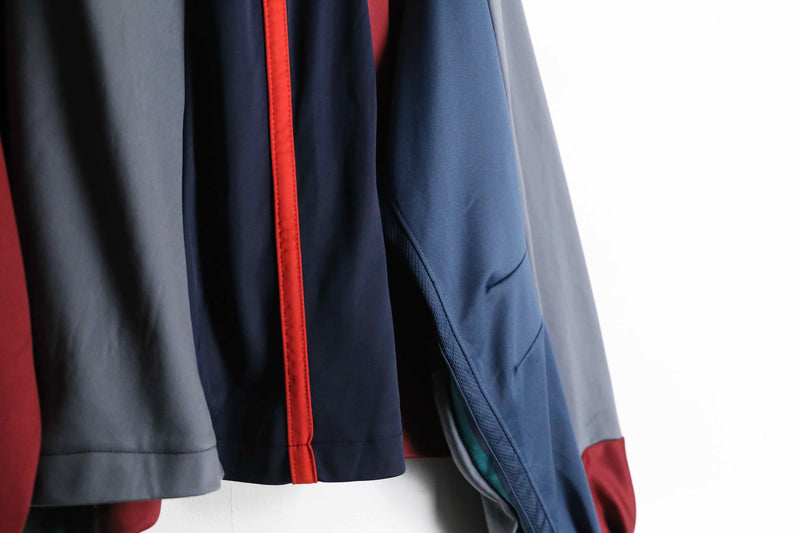 "Re:make" multi color random track jacket