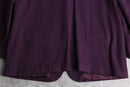 "SAG HARBOR" wool100% purple tailored jacket