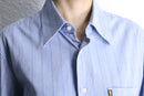 90s “ARMANI JEANS” stripe s/s shirt