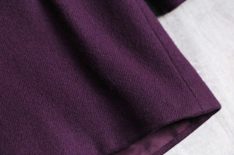 "SAG HARBOR" wool100% purple tailored jacket