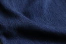 indigo color tencel baggy denim pants