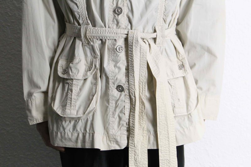 "Calvin Klein jeans" beige shirt coat