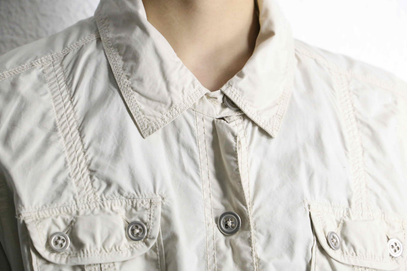 "Calvin Klein jeans" beige shirt coat
