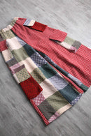 "Re:make" docking rug wide pants