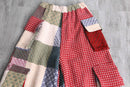"Re:make" docking rug wide pants