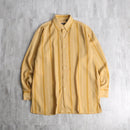 90's stripe loose poly shirt
