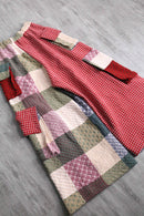 "Re:make" docking rug wide pants