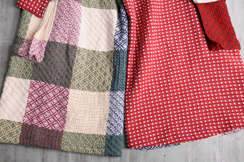 "Re:make" docking rug wide pants