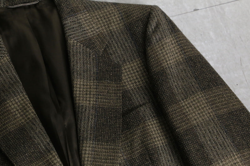 1980-90s Christian Dior MONSIEUR single tweed jacket