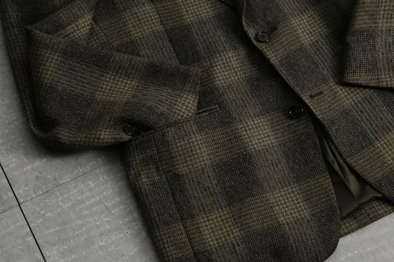 1980-90s Christian Dior MONSIEUR single tweed jacket