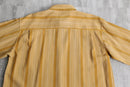 90's stripe loose poly shirt