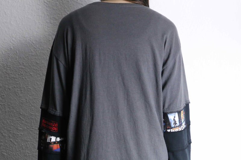 “Re: make “4p docking wolf print L/S tee