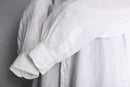 "Ralph Lauren" white linen oversized BD shirt